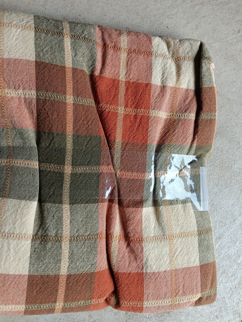 Cambridge Tablecloth 100% Cotton Farmhouse Autumn 60 inches by 84 inches oblong - Picture 6 of 8